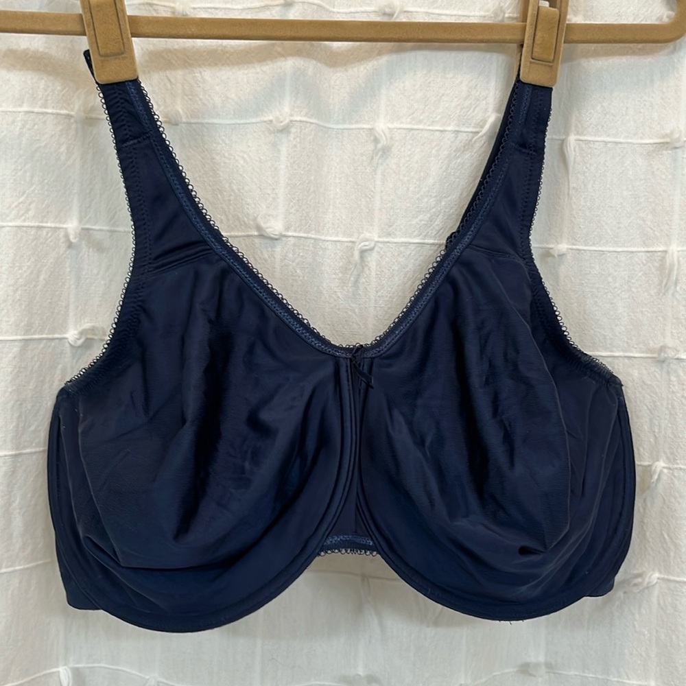 Wacoal underwire navy blue 40G bra